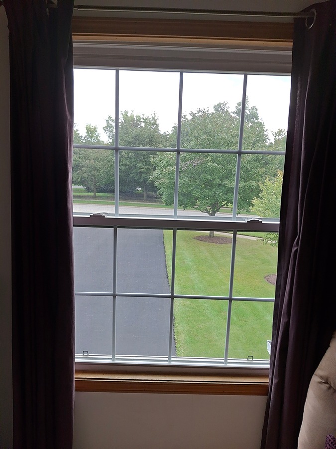 Brucato, Double hung window 44 wide x 29 tall, bra